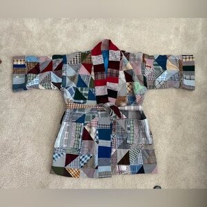 Patchwork Quilted Kimono Jacket